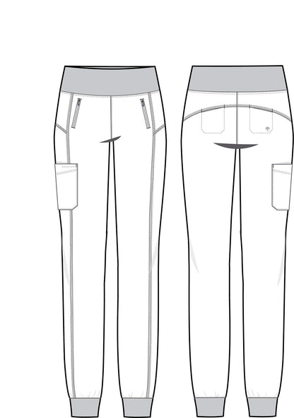 Healing Hands Purple Label Scrubs Tara Yoga Jogger Pant 9233 - Scrubs Select