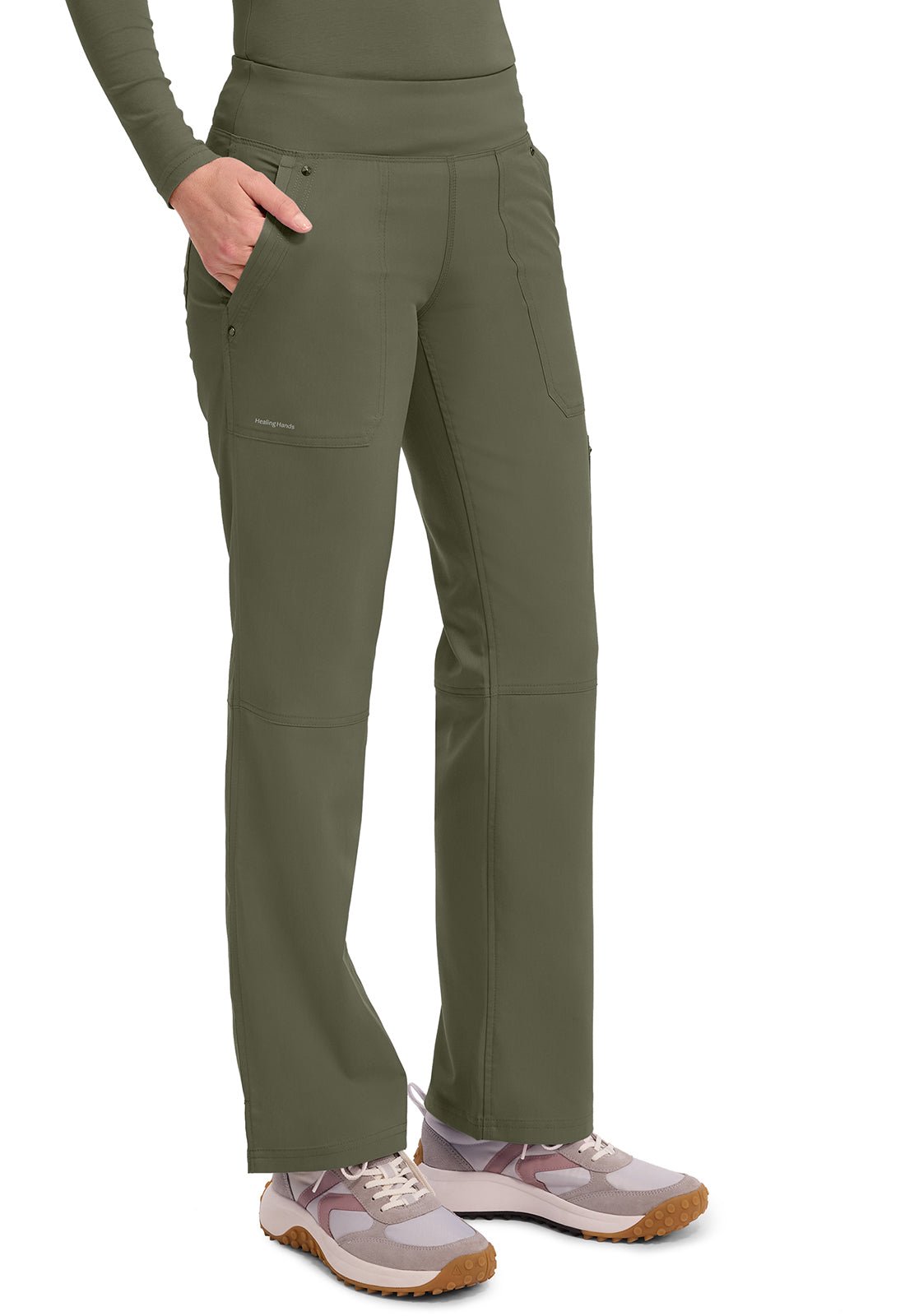 Healing Hands Purple Label Scrubs Tori Yoga Pant 9133 - Scrubs Select