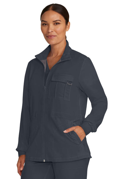 Healing Hands Quest Brooks Scrubs Zip Front Jacket HH360 - Scrubs Select
