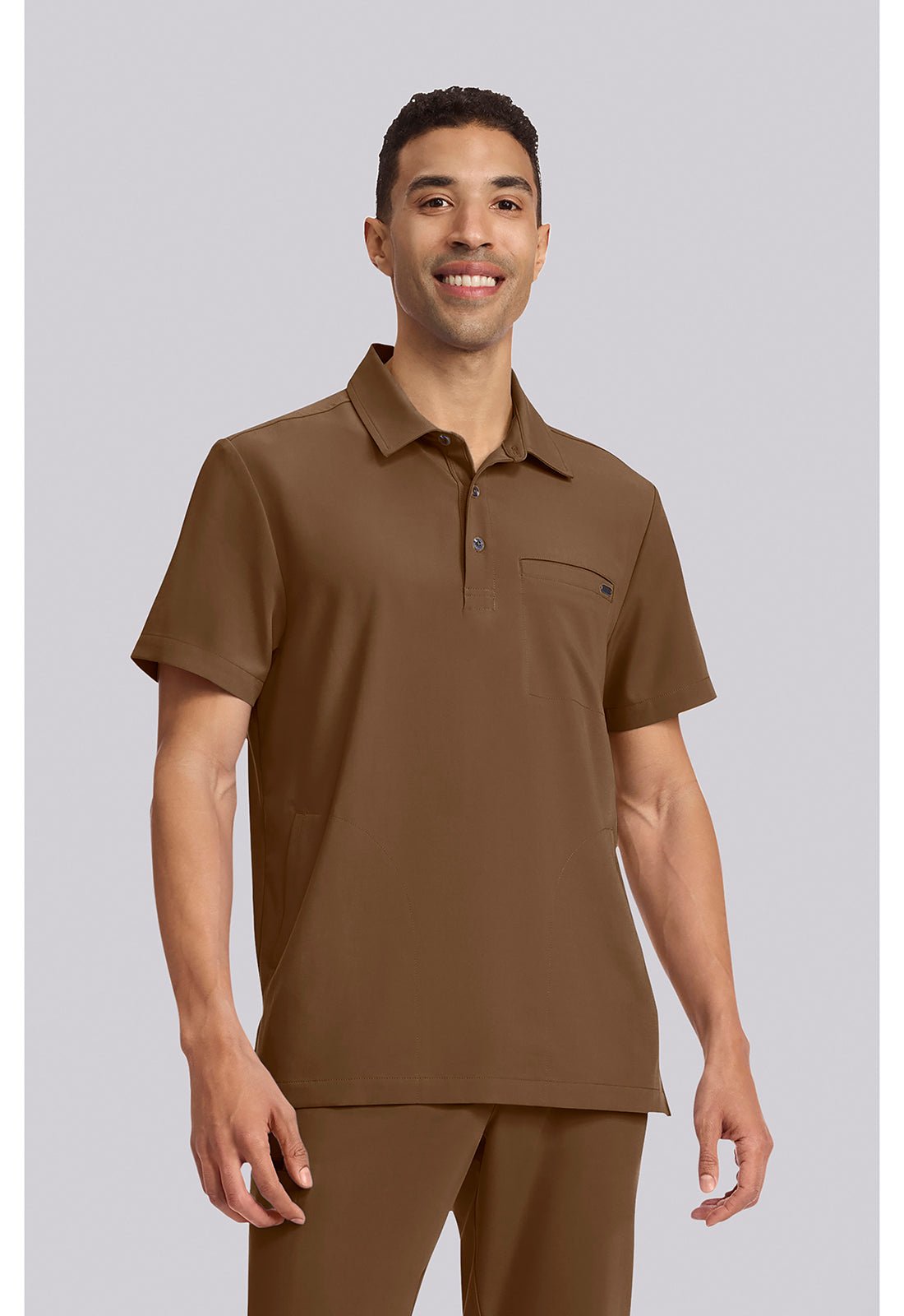 Healing Hands Quest Scrubs Aidan Mens Polo Top HH759 - Scrubs Select
