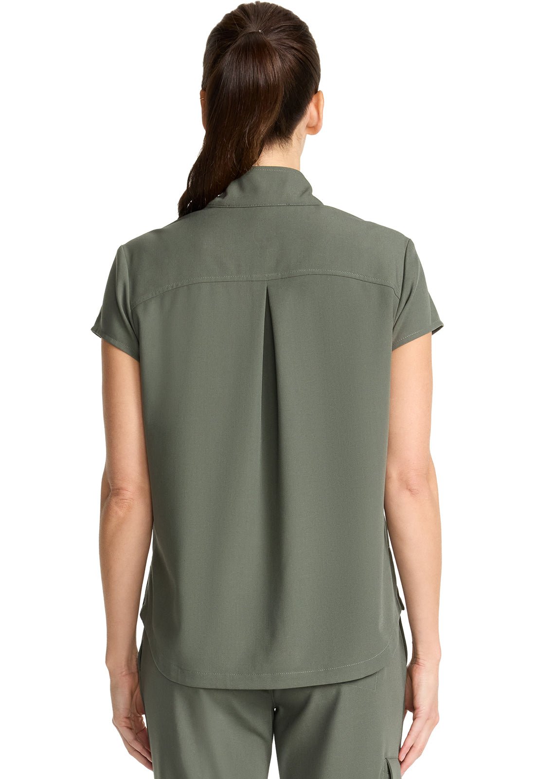 Healing Hands Quest Scrubs Bella Stand Up Collar Top HH752 - Scrubs Select