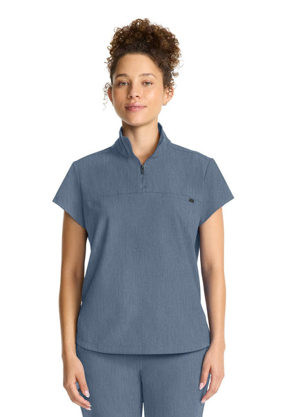 Healing Hands Quest Scrubs Bella Stand Up Collar Top HH752 Limited - Scrubs Select
