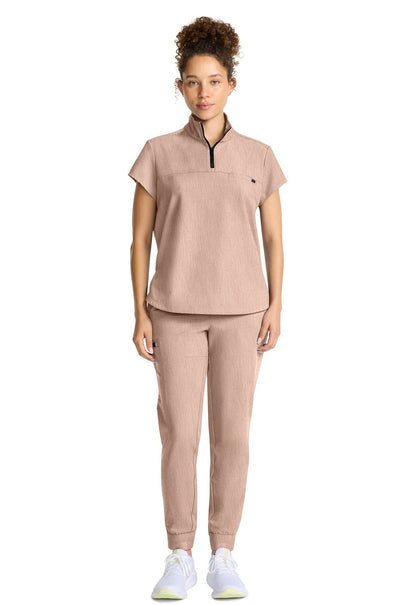 Healing Hands Quest Scrubs Bella Stand Up Collar Top HH752 Limited - Scrubs Select