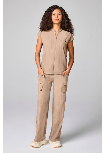 Healing Hands Quest Scrubs Blythe Mandarin Color Top HH757 - Scrubs Select