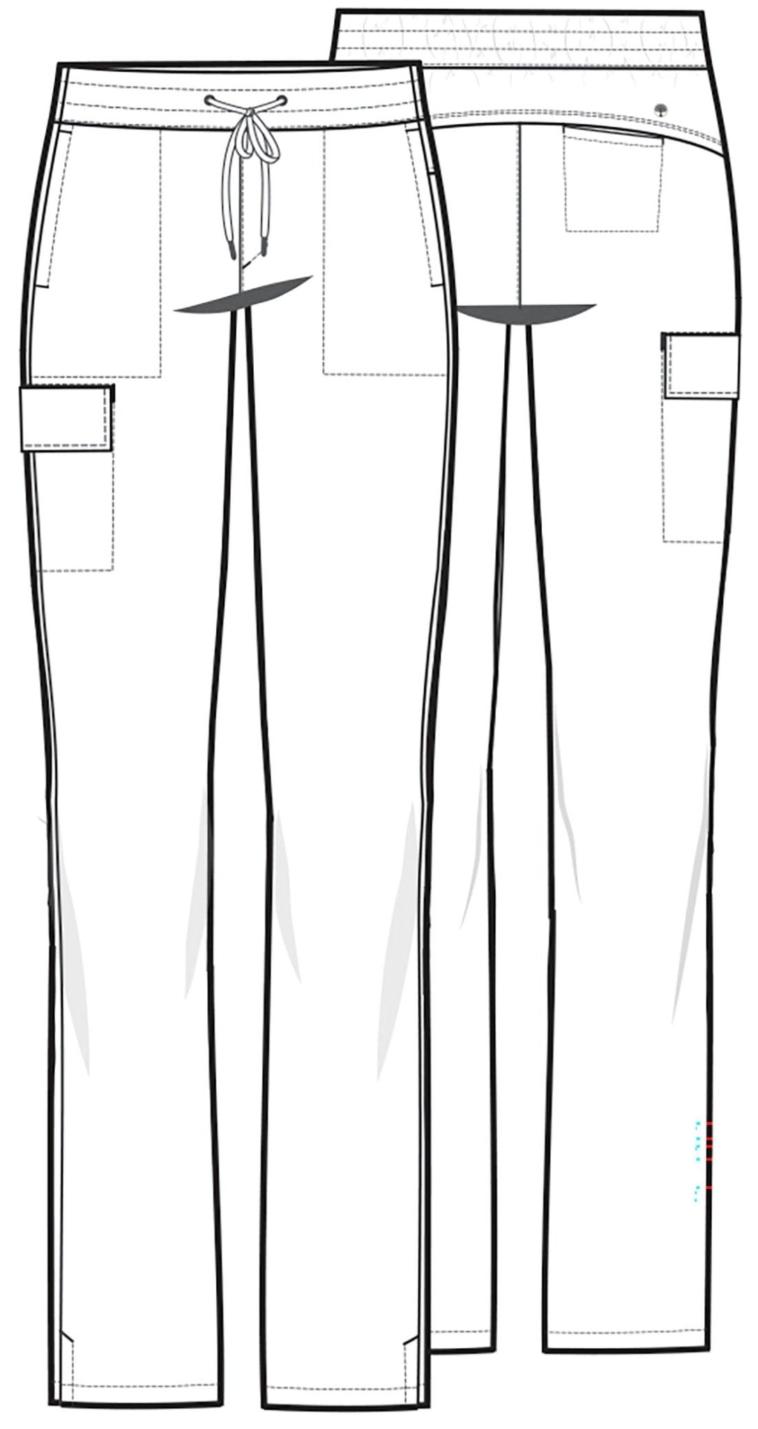 Healing Hands Quest Scrubs Brandy Drawstring Pant HH153T Tall - Scrubs Select