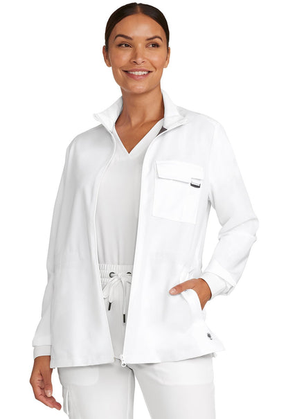 Healing Hands Quest Scrubs Brooks Zip Front Jacket HH360 - Scrubs Select