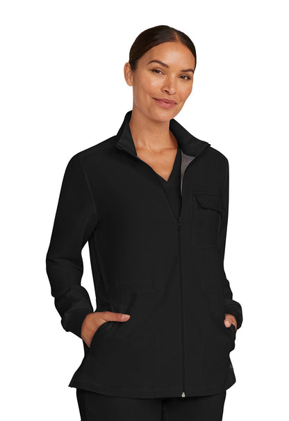 Healing Hands Quest Scrubs Brooks Zip Front Jacket HH360 - Scrubs Select
