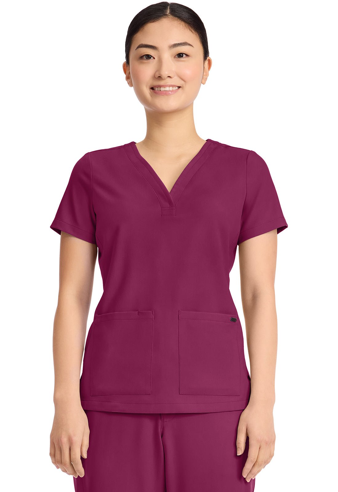 Healing Hands Quest Scrubs Y Neck Top HH751 - Scrubs Select