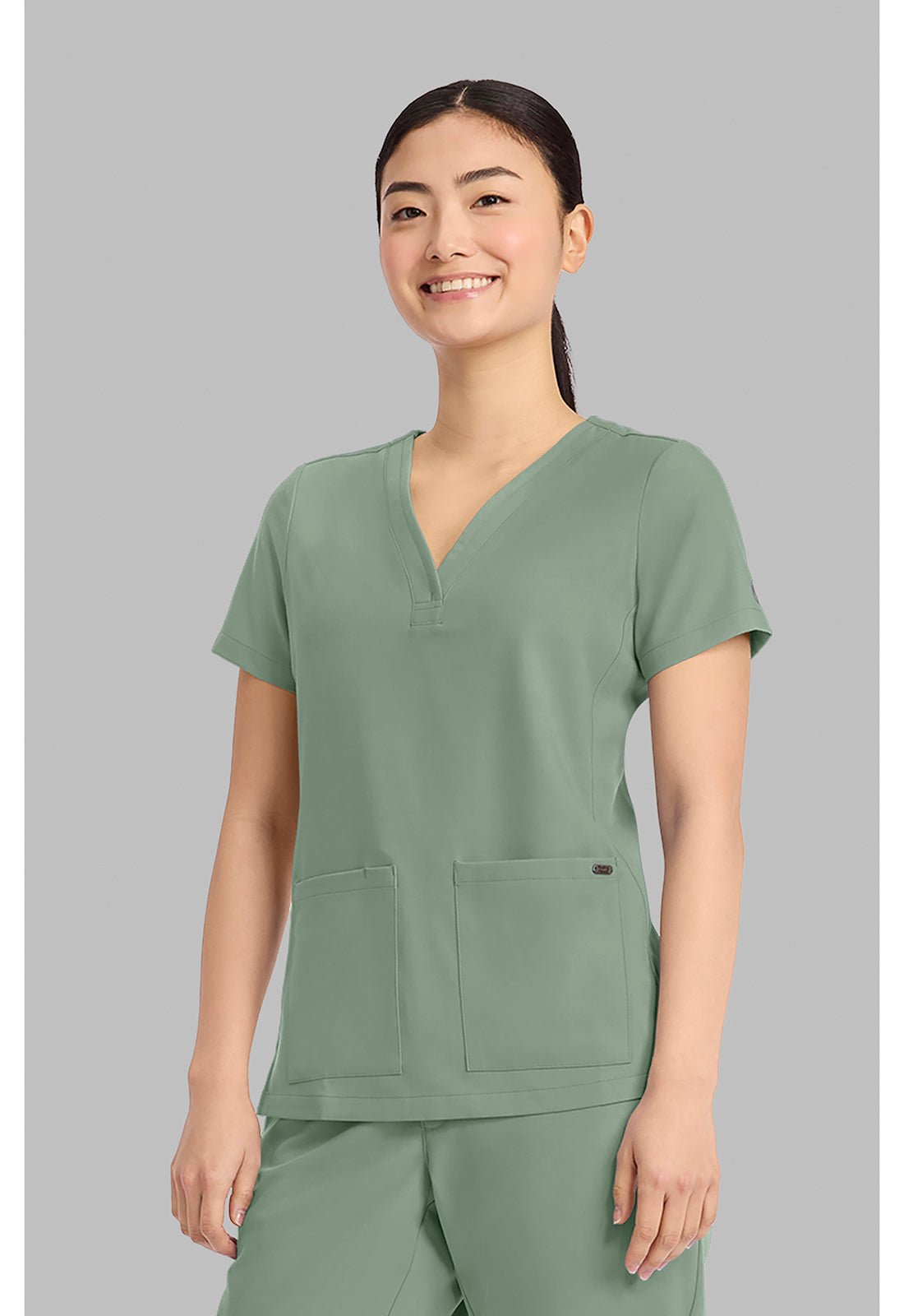 Healing Hands Quest Scrubs Y Neck Top HH751 Limited - Scrubs Select