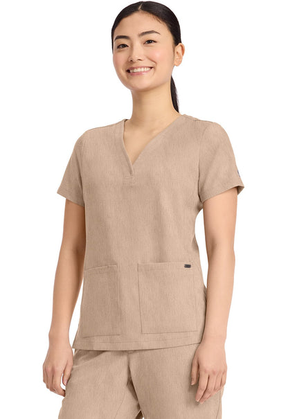 Healing Hands Quest Scrubs Y Neck Top HH751 Limited - Scrubs Select