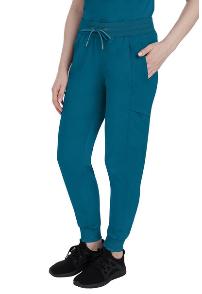 Healing Hands Toby Jogger Pant 9244 in Caribbean, Ceil, Galaxy, White - Scrubs Select