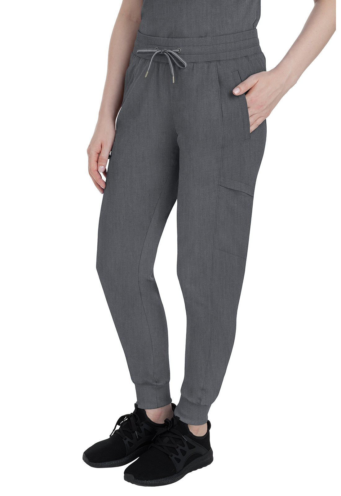 Healing Hands Toby Jogger Pant 9244 in Eggplant, H Grey, Wine - Scrubs Select