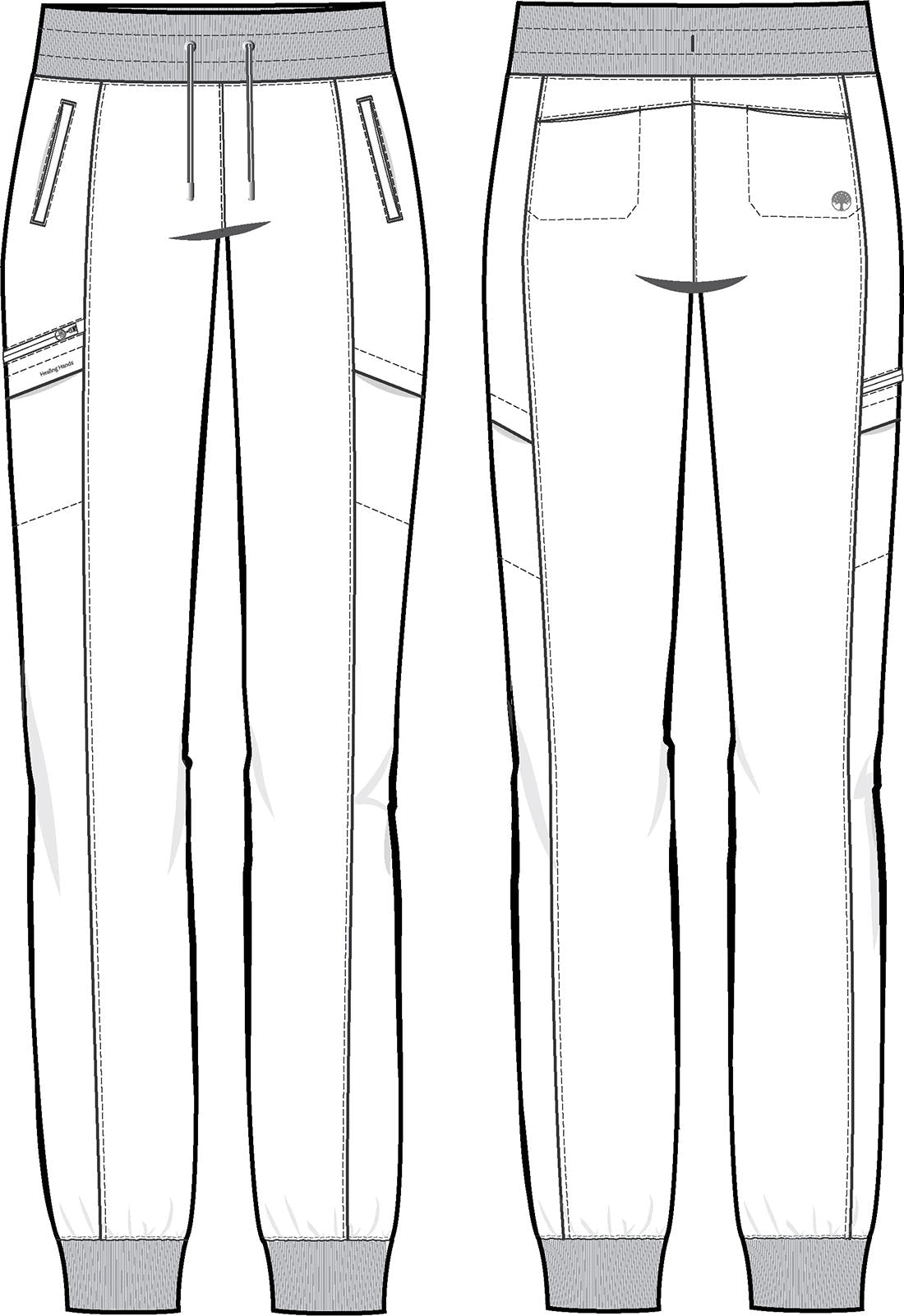 Healing Hands Toby Jogger Pant 9244 Limited - Scrubs Select