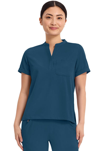 Healing Hands Works Macy Scrub V Neck Top HH650 - Scrubs Select