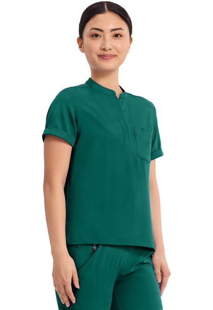 Healing Hands Works Macy Scrub V Neck Top HH650 - Scrubs Select