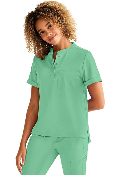 Healing Hands Works Macy Scrub V Neck Top HH650 - Scrubs Select