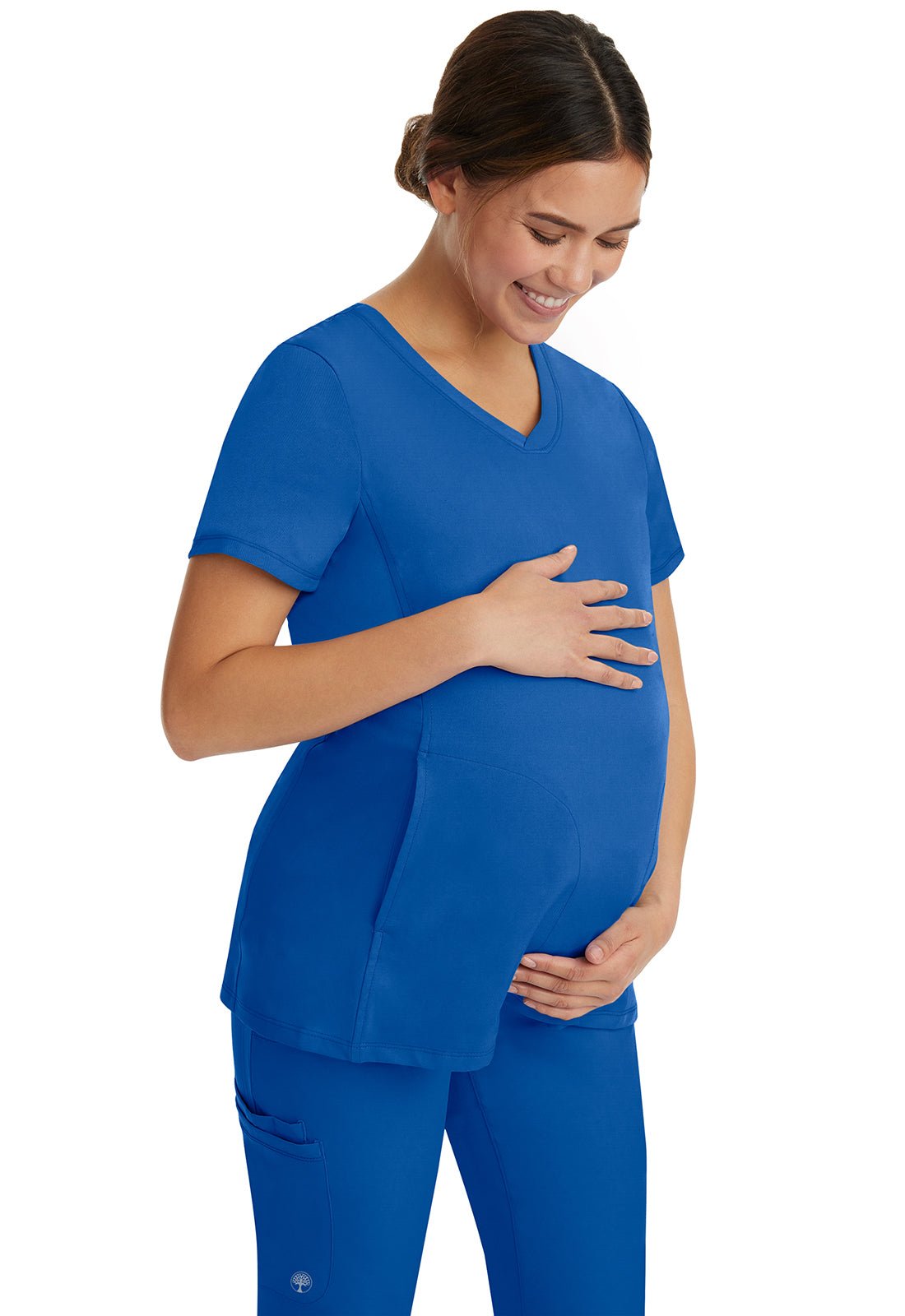 Healing Hands Works Scrubs Mila Maternity V Neck Top 2510 - Scrubs Select