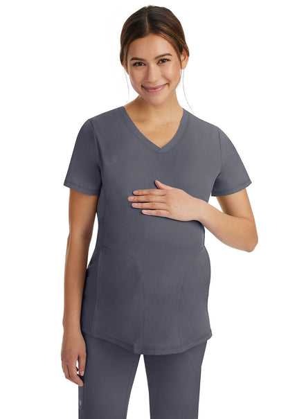 Healing Hands Works Scrubs Mila Maternity V Neck Top 2510 - Scrubs Select