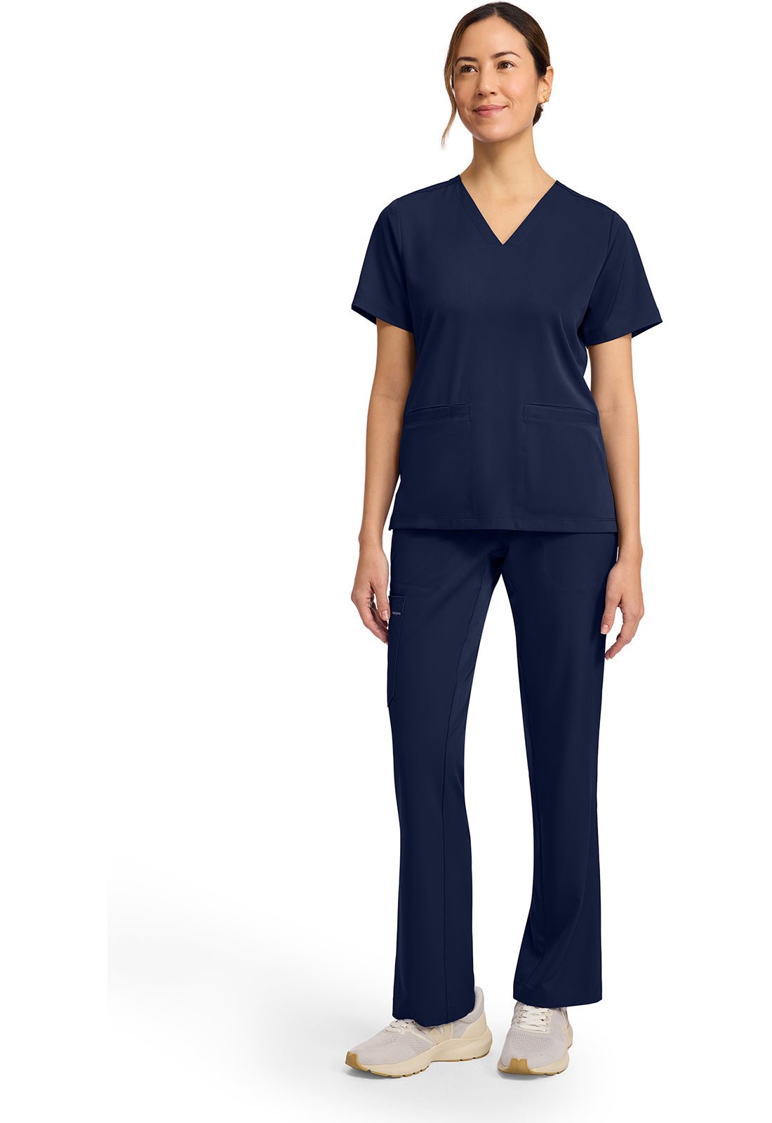 Healing Hands Works Scrubs Molly V Neck Top HH653 - Scrubs Select