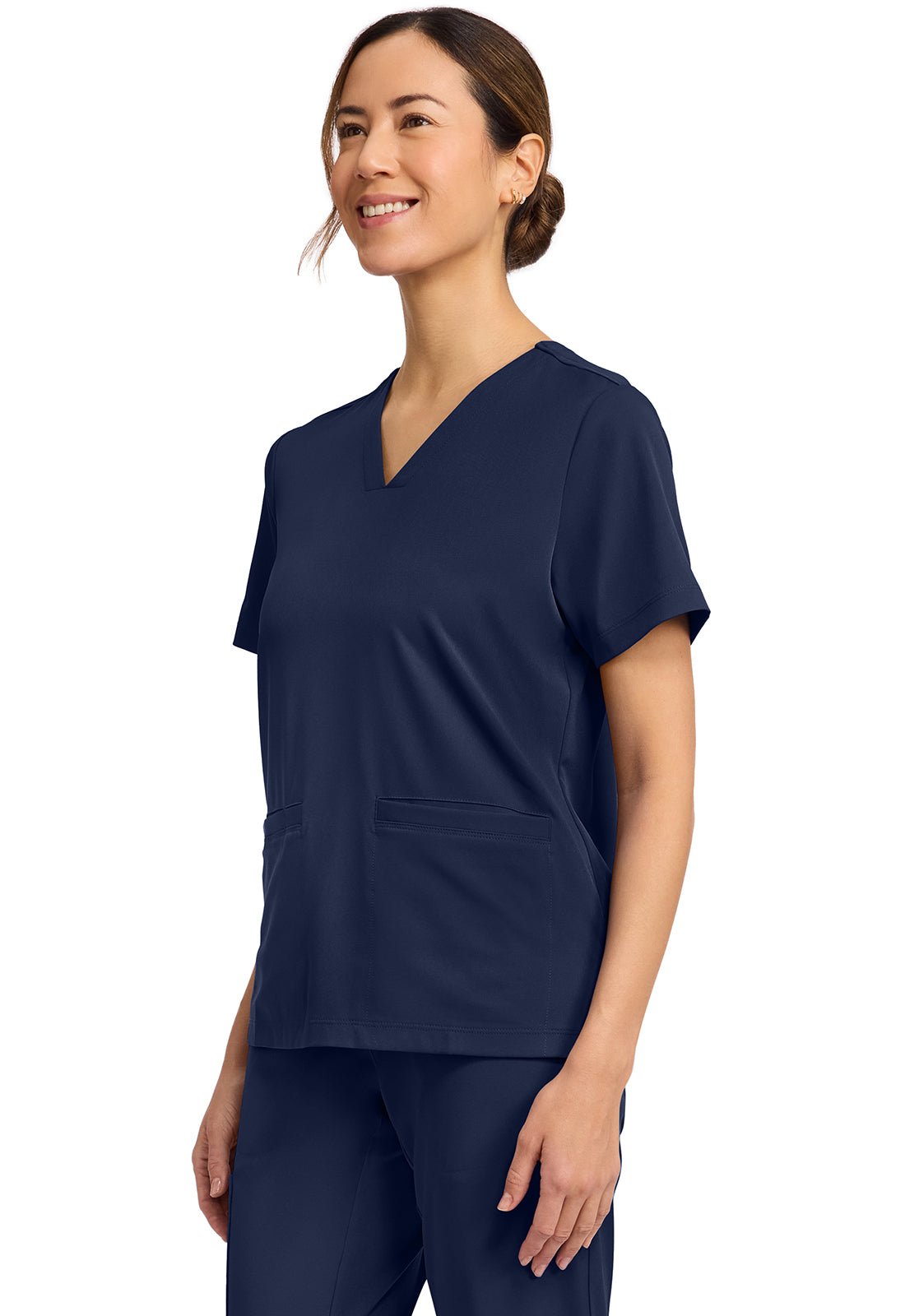 Healing Hands Works Scrubs Molly V Neck Top HH653 - Scrubs Select