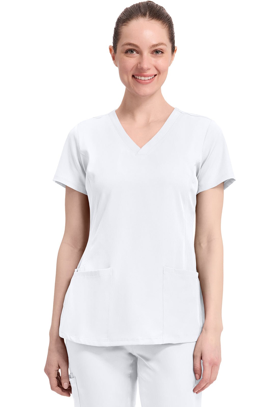 Healing Hands Works Scrubs Monica V Neck Top 2500 - Scrubs Select