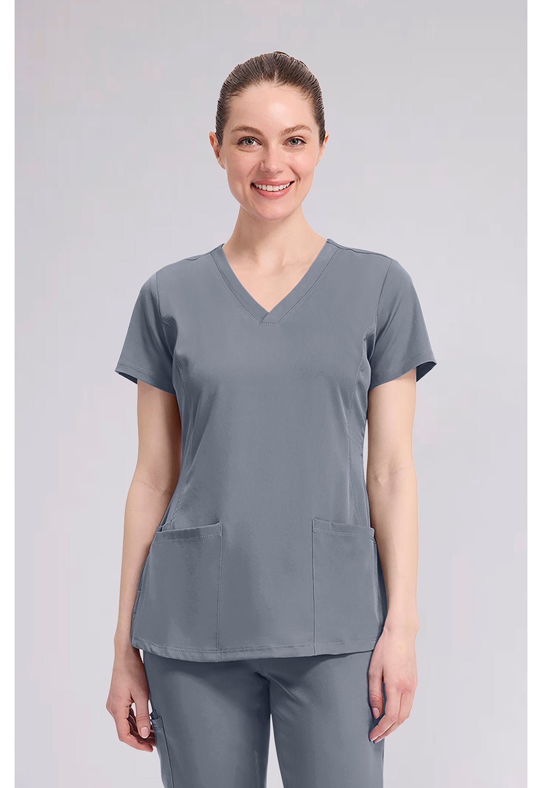 Healing Hands Works Scrubs Monica V Neck Top 2500 - Scrubs Select