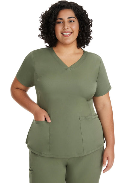 Healing Hands Works Scrubs Monica V Neck Top 2500 - Scrubs Select