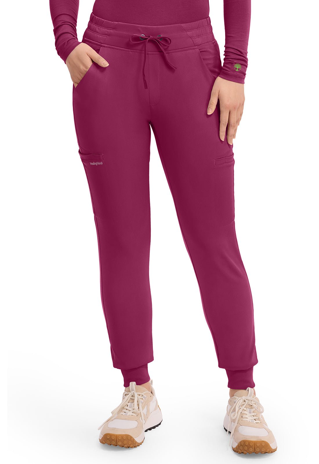 Healing Hands Works Scrubs Rhea Jogger Pant HH050 - Scrubs Select