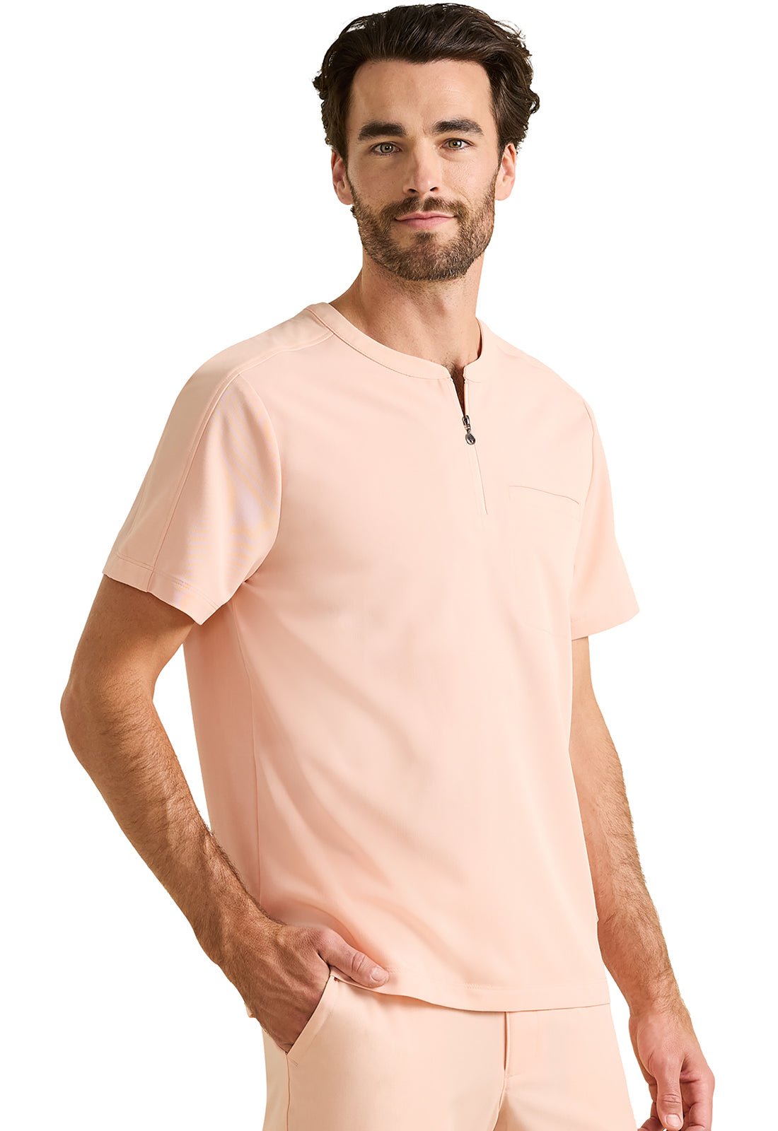 Healing Hands X DR KWANE Scrubs Victor Quarter Zip Top HH605A - Scrubs Select