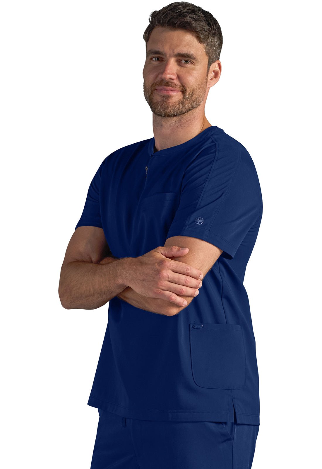 Healing Hands X DR KWANE Scrubs Victor Quarter Zip Top HH605A - Scrubs Select