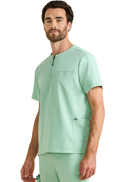 Healing Hands X DR KWANE Scrubs Victor Quarter Zip Top HH605A - Scrubs Select