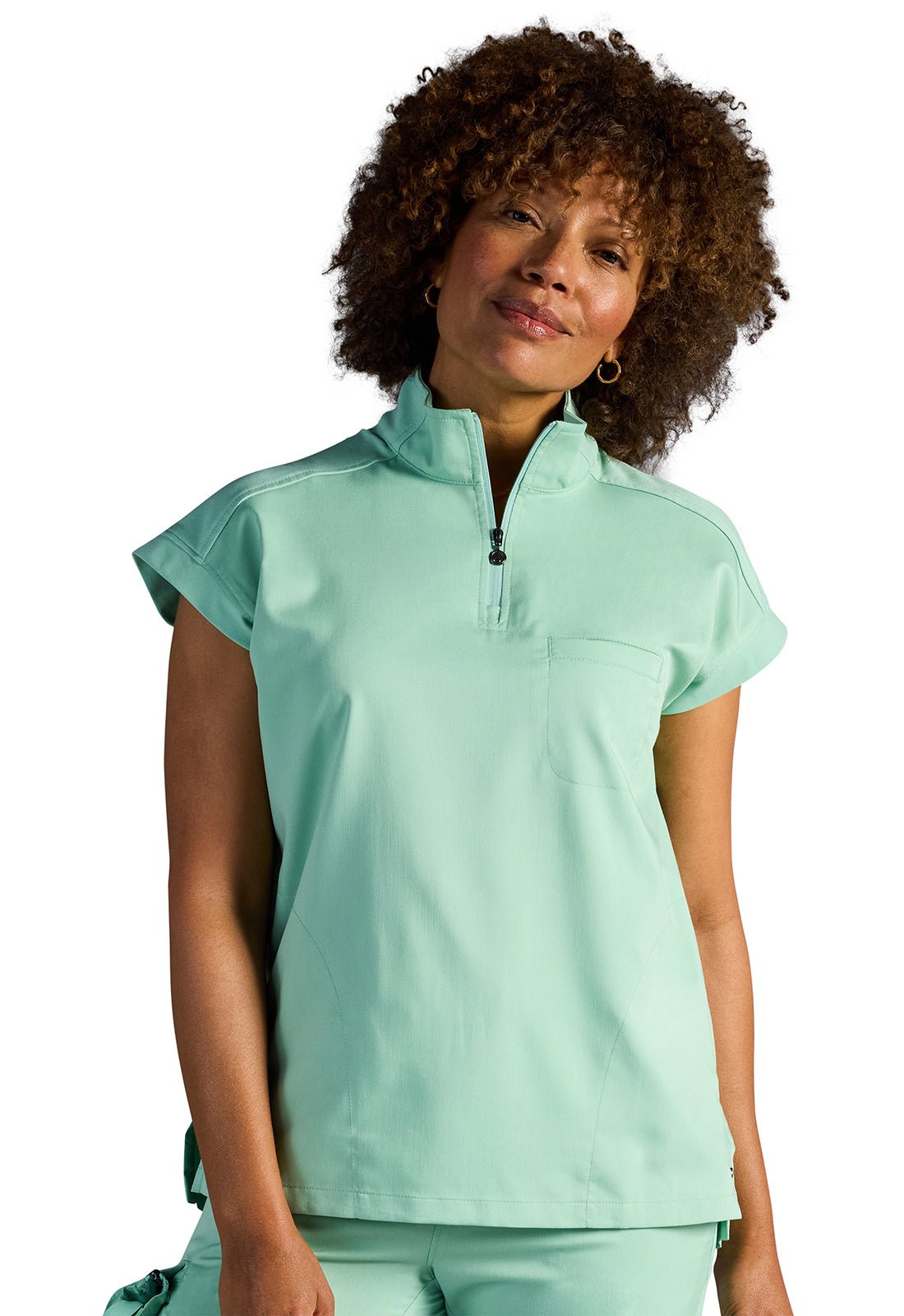 Healing Hands X DR KWANE Scrubs Vienna Quarter Zip Top HH603A - Scrubs Select