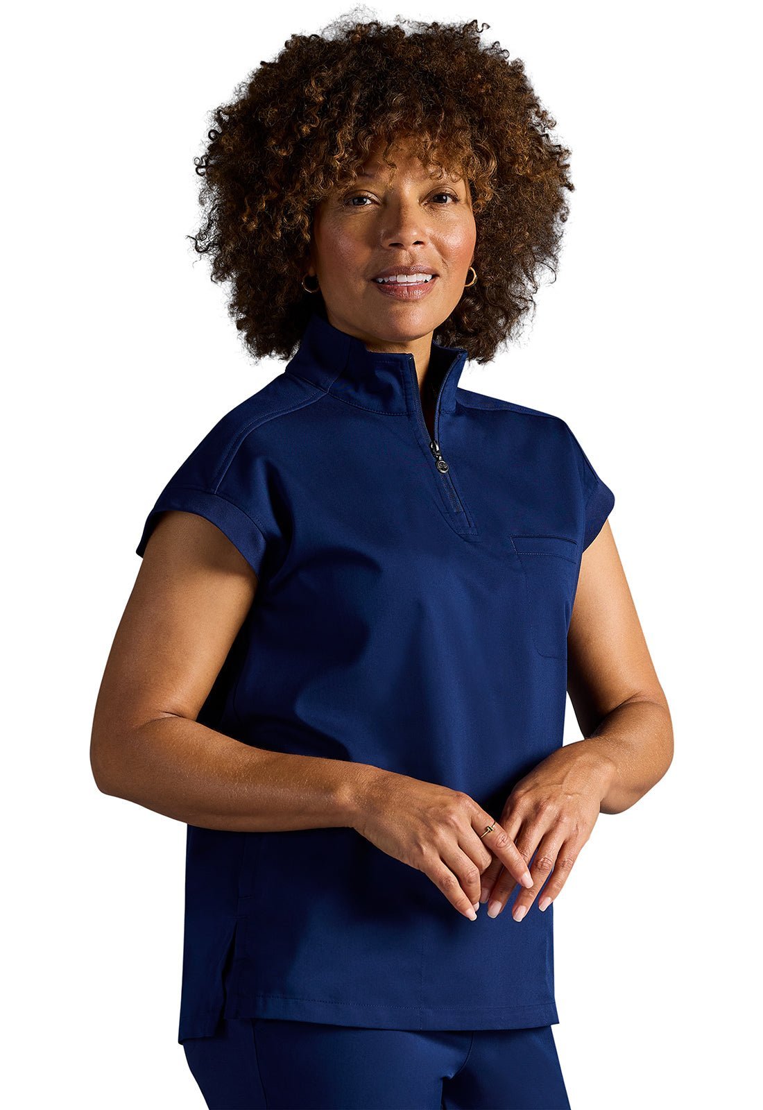 Healing Hands X DR KWANE Scrubs Vienna Quarter Zip Top HH603A - Scrubs Select