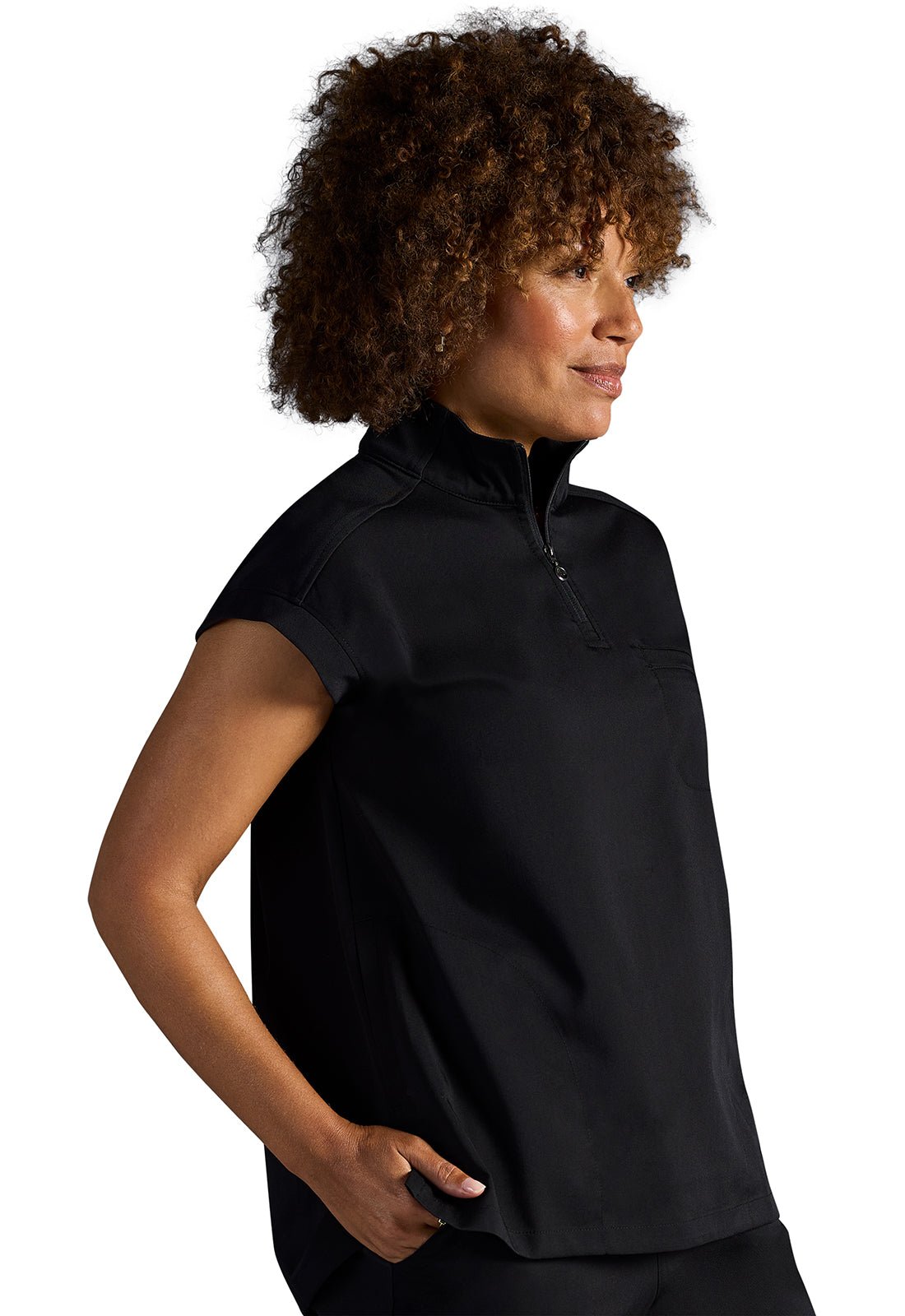 Healing Hands X DR KWANE Scrubs Vienna Quarter Zip Top HH603A - Scrubs Select