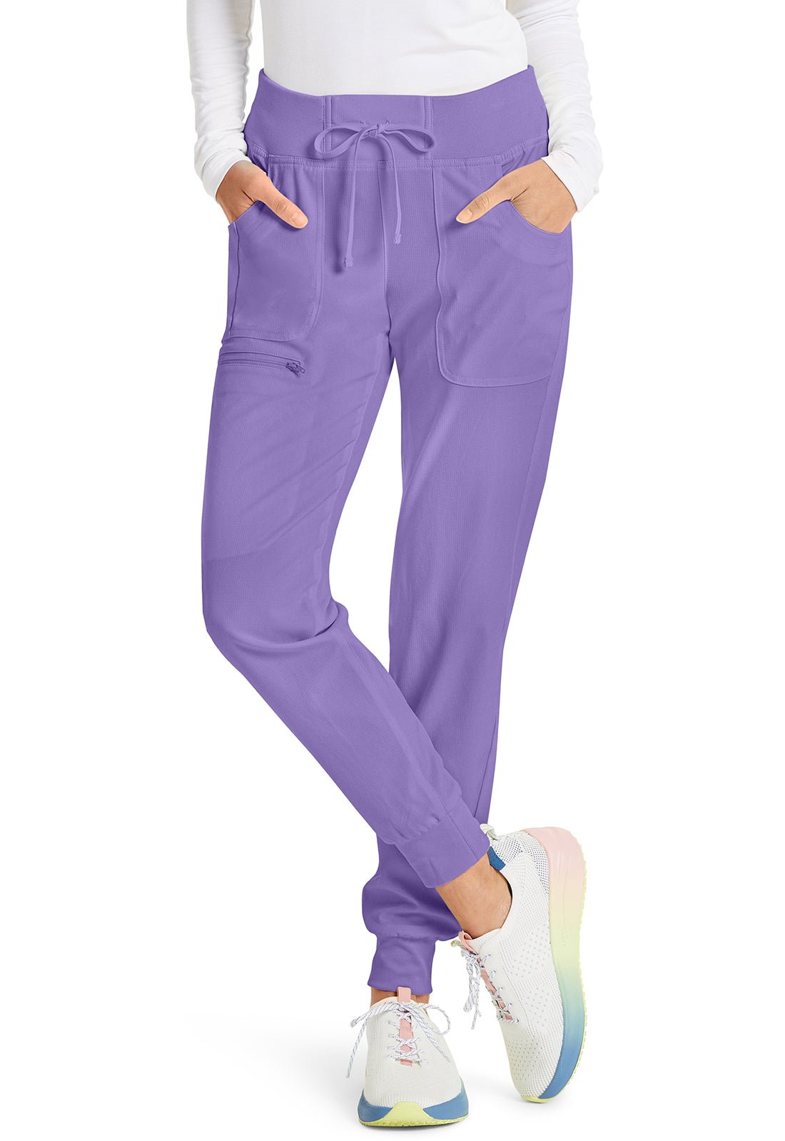 HeartSoul Drawstring Jogger Pant HS030 Berry Blast, Go Green, Go Guava, Lavender, Pink Dream, Sweet Tarte - Scrubs Select