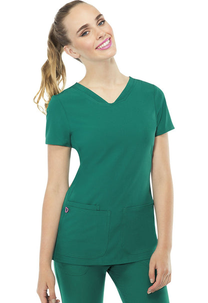 HeartSoul Scrubs Shaped V Neck Top 20710 - Scrubs Select