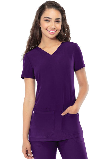 HeartSoul Scrubs Shaped V Neck Top 20710 - Scrubs Select