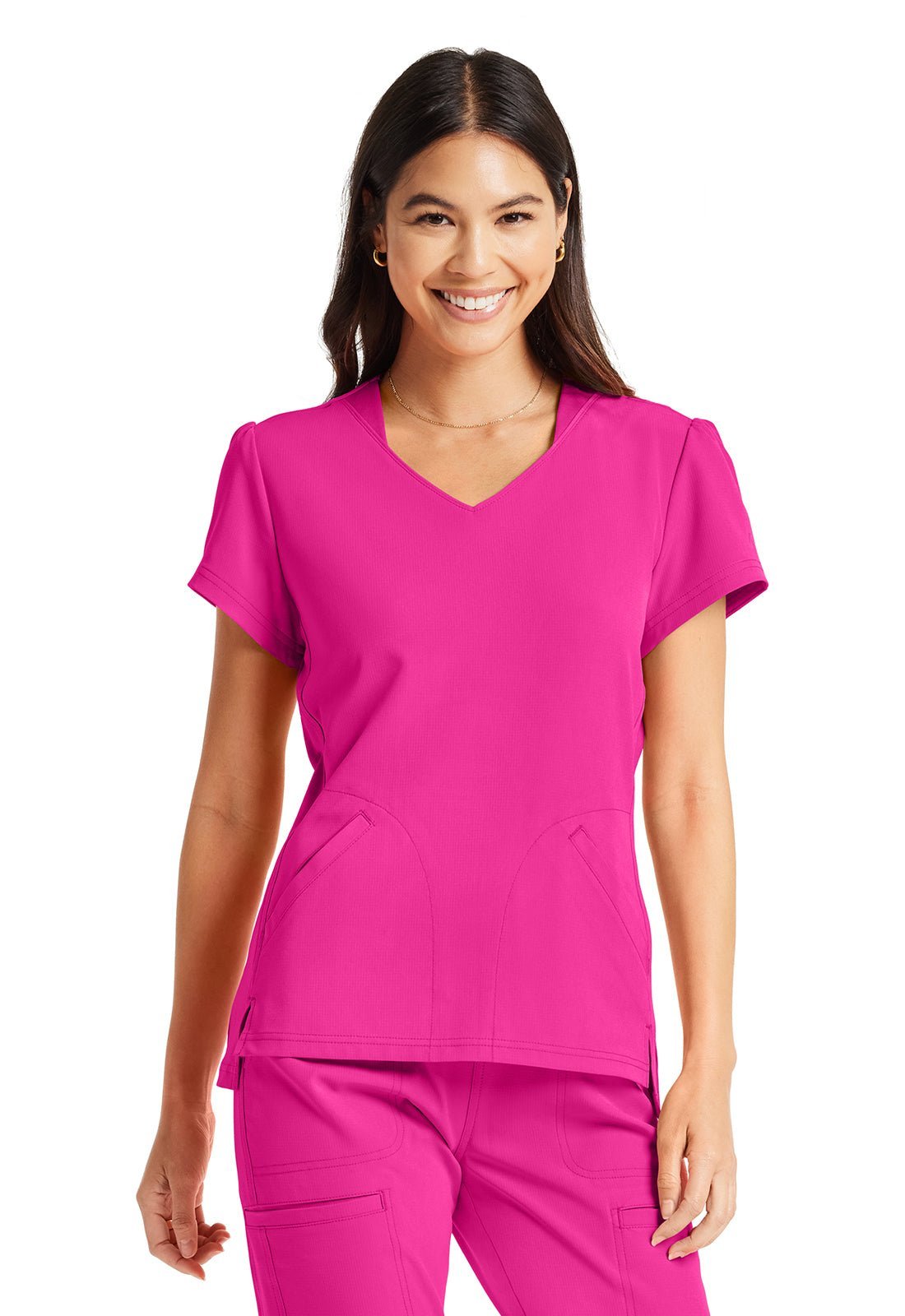 HeartSoul Scrubs V Neck Top HS647 - Scrubs Select