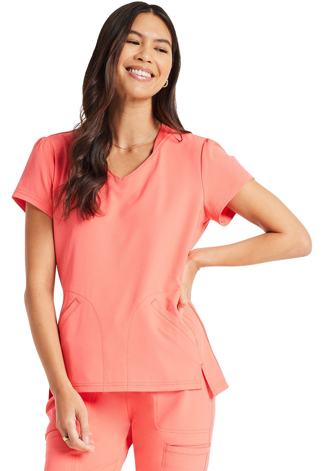 HeartSoul Scrubs V Neck Top HS647 - Scrubs Select
