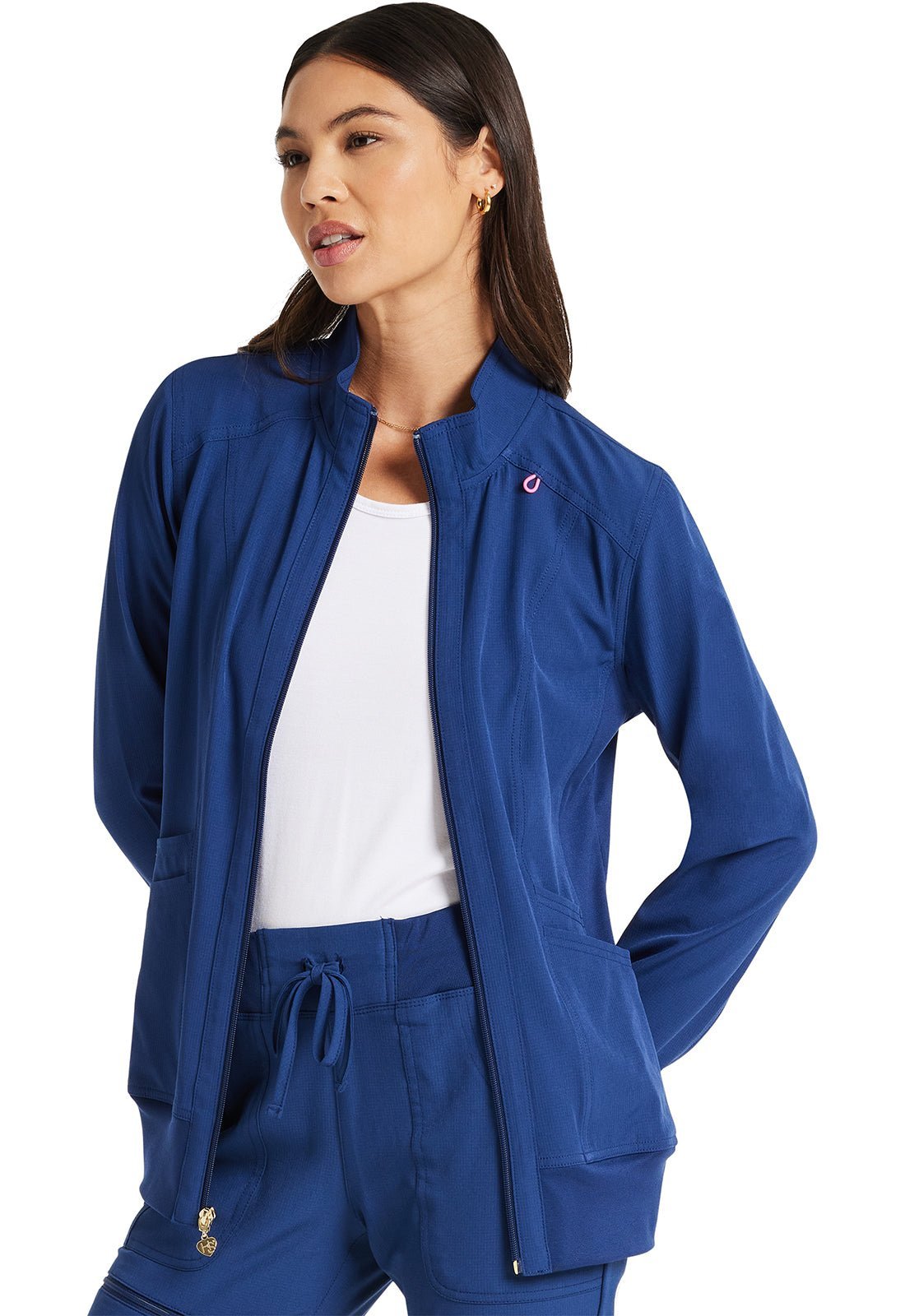 HeartSoul Scrubs Zip Front Jacket HS347 - Scrubs Select