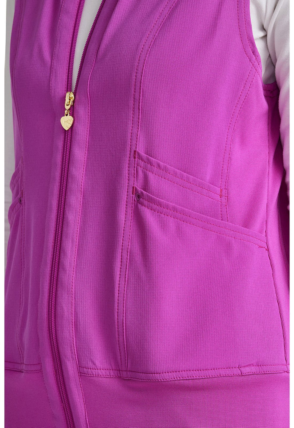 Heartsoul Zip Front Scrub Vest HS500 | Medical Uniform | Nurse Scrub ...