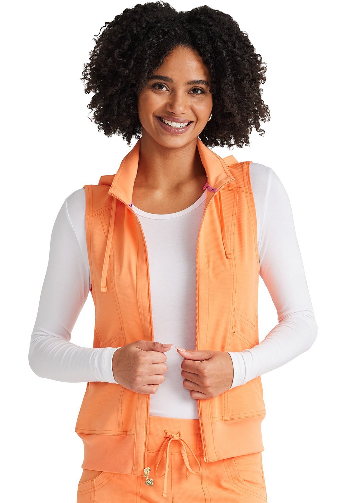 Heartsoul Zip Front Scrub Vest HS500 | Medical Uniform | Nurse