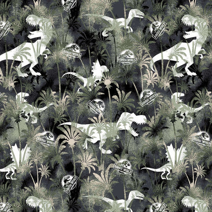 Jurassic World Tooniforms Licensed Men's V Neck Scrub Top TF740 JWOM - Scrubs Select