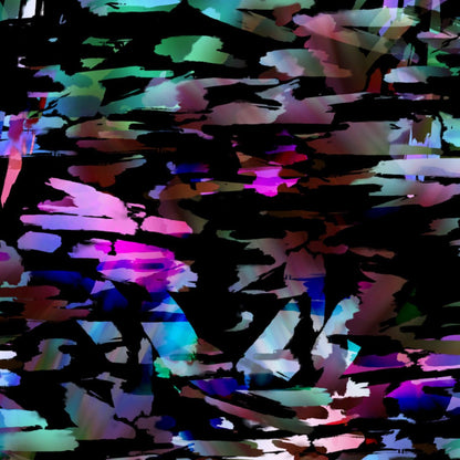 Kaleidoscopic Cherokee Print Round Neck Scrub Top CK609 KLSP - Scrubs Select