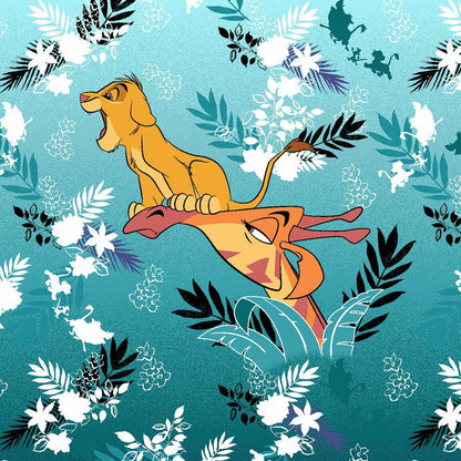 Lion King Tooniforms Licensed Disney V Neck Scrub Top TF737 LKPW - Scrubs Select