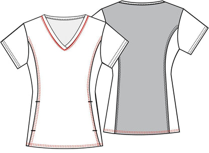 Lion King Tooniforms Licensed Disney V Neck Scrub Top TF743 LKUL - Scrubs Select