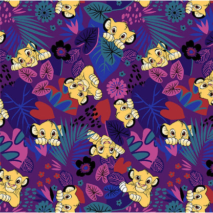Lion King Tooniforms Licensed Disney V Neck Scrub Top TF797 LKAL - Scrubs Select