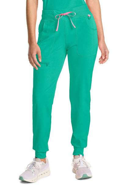 Med Couture AMP Jogger Scrub Pant MC102 in Ciel, Lavender, Solar Flare, Teal, White - Scrubs Select