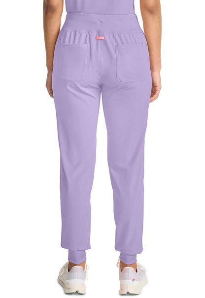 Med Couture AMP Jogger Scrub Pant MC102 in Ciel, Lavender, Solar Flare, Teal, White - Scrubs Select