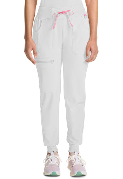 Med Couture AMP Jogger Scrub Pant MC102 in Ciel, Lavender, Solar Flare, Teal, White - Scrubs Select